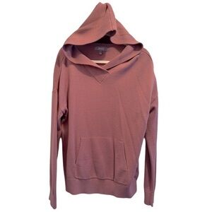 Marled by Reunited Clothing Knit Hoodie in Mauve – Size L